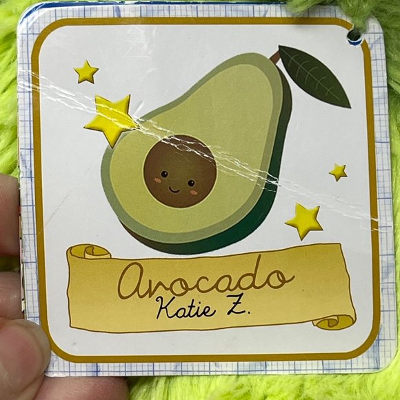 Squishable Comfort Food Avocado Plush Green Smiling 16" Tall NWT - Picture 3 of 8